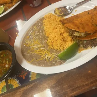 Birria dipping tacos