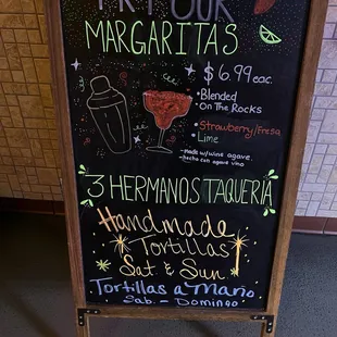 Handmade Tortillas on Sat and Sun