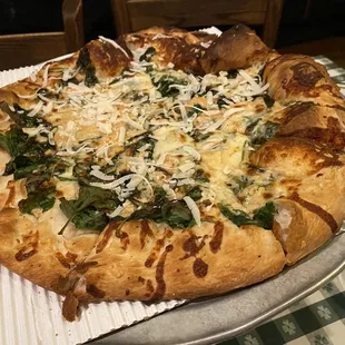 Spinaci pizza - delicious!