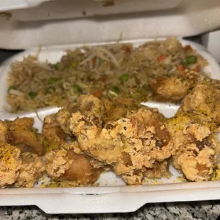 Lemon pepper chicken