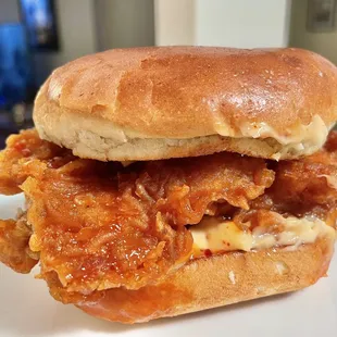 Original Orange Chicken Sandwich (comes w/crinkle fries)