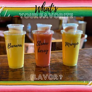 Flavored Margaritas