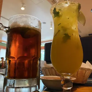 Mango Mojito and Dos Amber