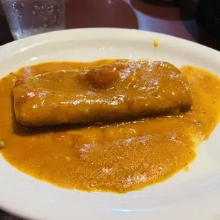 Crispy chili relleno