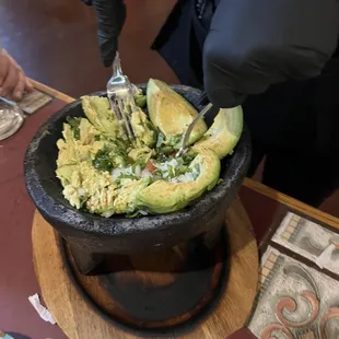 Table side Guacamole