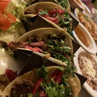 Carne asada street tacos