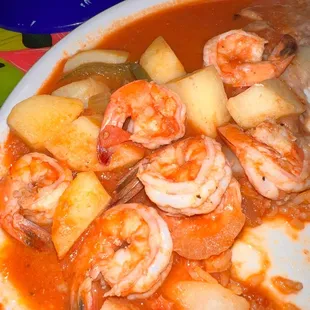 Shrimp w/ potatoes (can&apos;t find the name!) Really good