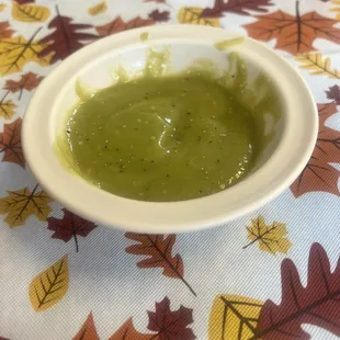 The green hot sauce alone served with the chips let me know my food would be good.