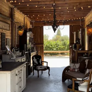 open kitchen and dining area