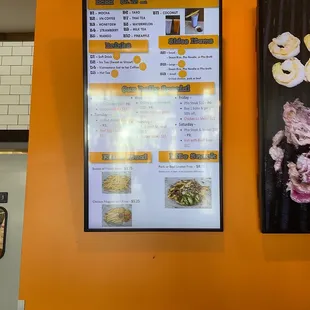 Daily lunch specials