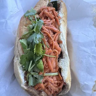 Banh Mi. Chicken. Extra veggies!!!!
