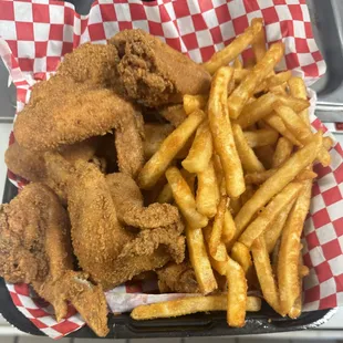 5 Peice Whole Wing Basket