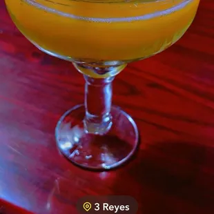 Mango margarita. This was a small &amp; it was delicious !