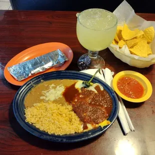 add a rellano and a beverage