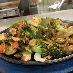 Vegetable Fajita!