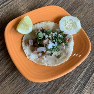 Tacos de lengua