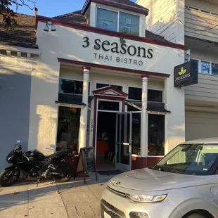 Front of the restaurant