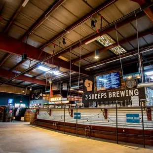 A view of our 10,000sq ft taproom