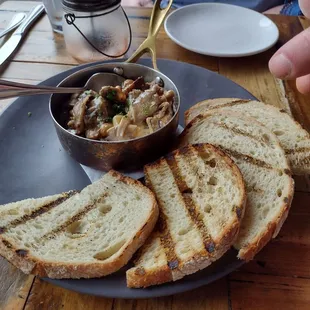 Foraged mushrooms - appetizer