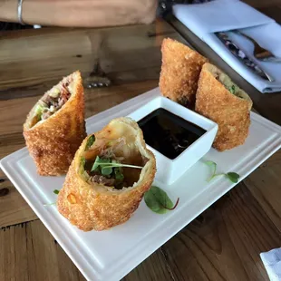 Duck Egg Rolls