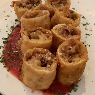 Italian egg rolls