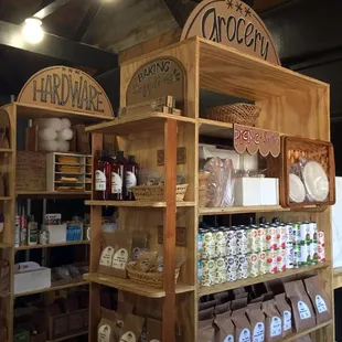 a variety of products