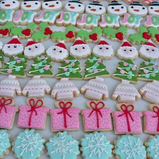 Christmas Cookies at 3 Sweet Girls Cakery!