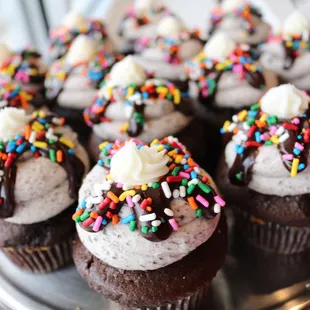 Oreo Birthday Cake Cupcakes by 3 Sweet Girls Cakery.