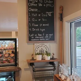 a display of pastries and pastries