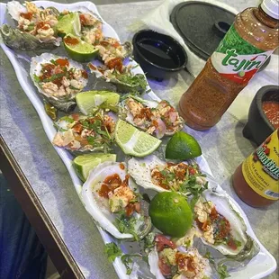 oysters and mussels, food, shellfish, oysters, mussels