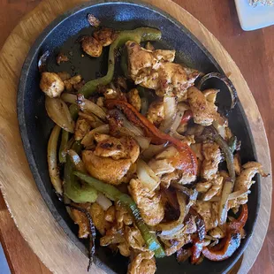 Lunch fajitas