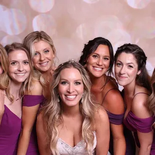 Wedding photo booth at Sherwood Country Club in Thousand Oaks, CA