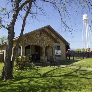 We have a great view of the Roanoke water tower from our back patio!