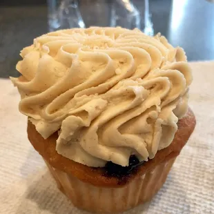 PB&amp;J cupcake