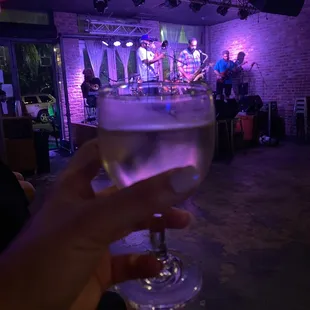 Sauvignon blanc and live jazz baby!