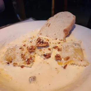 Sweet Potato Ravioli