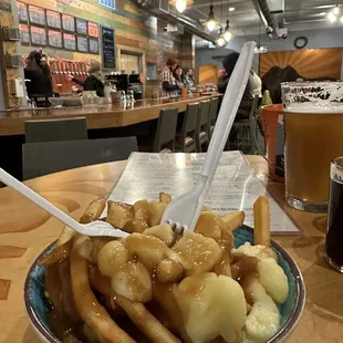 Half order of the poutine - so delicious