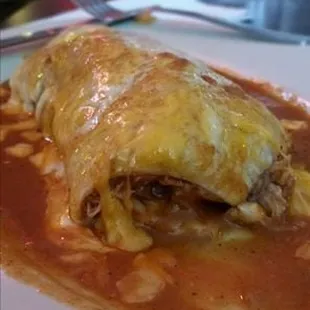 Chile Colorado Burrito