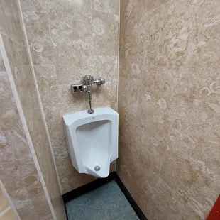 Men's room urinal