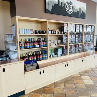 a view of a coffee shop