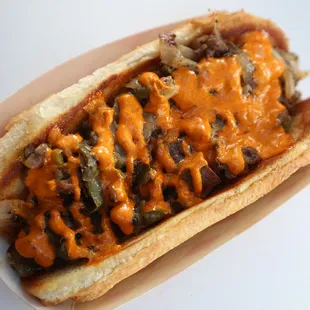 Philly cheesesteak- 'In the Cut' style