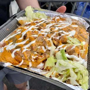 Smothered Green Chile Fries