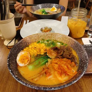 Spicy beef ramen