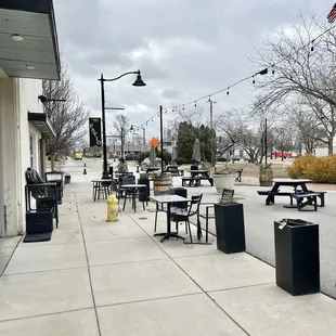 Patio seating