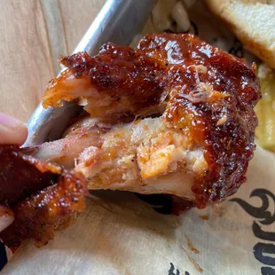 chicken wings and fried chicken, food