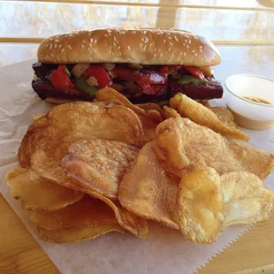 Smoked Sausage Sandwich