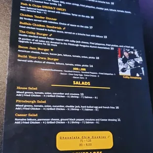 he menu