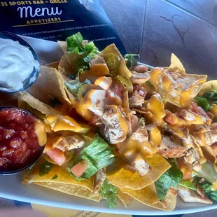 nachos with chicken