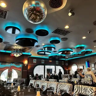 Interior dining area