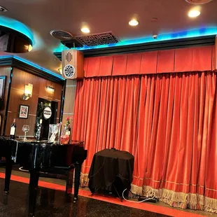 Stage for live music